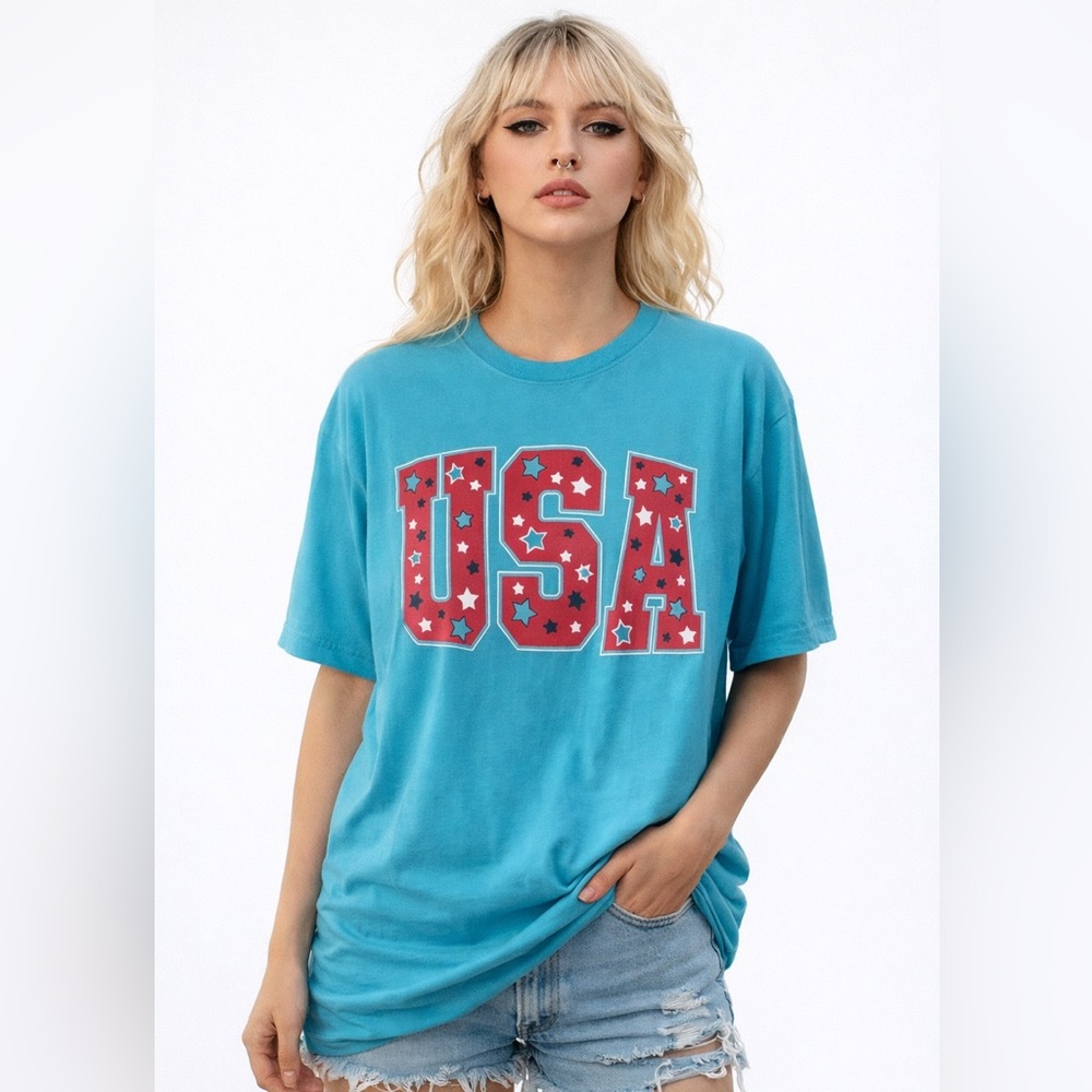 Usa Tee Comfort Colors